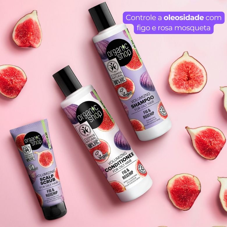 Organic Shop - Linha Rosa Mosqueta e Figo